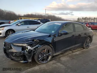 2024 Acura Integra w/A-Spec Package with VIN 19UDE4H33RA004755, listed as a Copart auction lot 43451255 with 16,134 mi miles and Salvage Title. Bid and sale history available at carsss.com. Image 1.