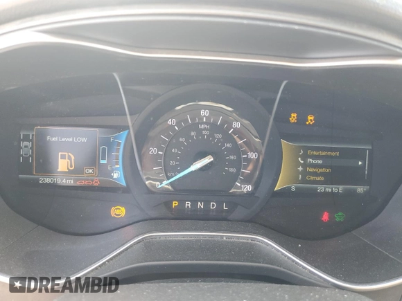 2016 Ford Fusion Titanium Hybrid with VIN 3FA6P0RU9GR145680, listed as a Copart auction lot 52532925 with 238,019 mi miles and Salvage title. Bid and sale history available at DreamBid. Image 9.