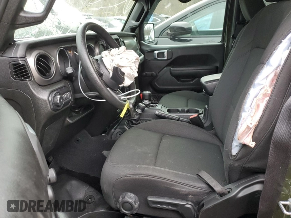 2022 Jeep Wrangler Unlimited Sport S z VIN 1C4HJXDG0NW234854, wystawiony jako Copart lot #73144634 z przebiegiem 39 401 mil mil oraz Szkoda całkowita • Salvage title. Historia ofert i sprzedaży dostępna na DreamBid. Obrazek 7.