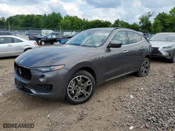 2017 Maserati Levante S with VIN ZN661YUS9HX262912, listed as a Copart auction lot 59056834 with NaN miles and Salvage Title. Bid and sale history available at carsss.com. Image 1.
