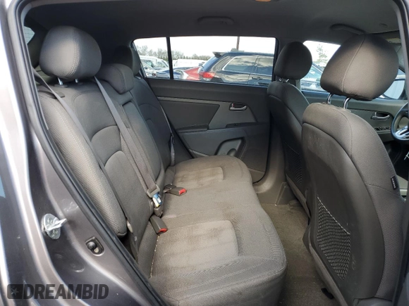 2012 Kia Sportage LX with VIN KNDPB3A26C7291240, listed as a Copart auction lot 52285105 with 88,783 mi miles and Salvage Title. Bid and sale history available at carsss.com. Image 10.