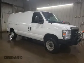 2011 Ford Econoline Cargo Commercial with VIN 1FTNE1EW8BDA85756, listed as a Copart auction lot 46987415 with 191,612 mi miles and Salvage Title. Bid and sale history available at DreamBid. Image 4.