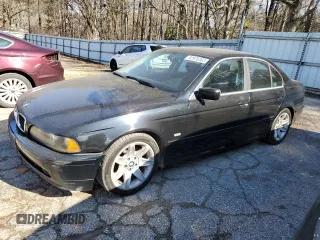 2003 BMW 5 Series 525iA with VIN WBADT43463GY98868, listed as a Copart auction lot 82970363 with 284,039 mi miles and Clean Title. Bid and sale history available at carsss.com. Image 1.