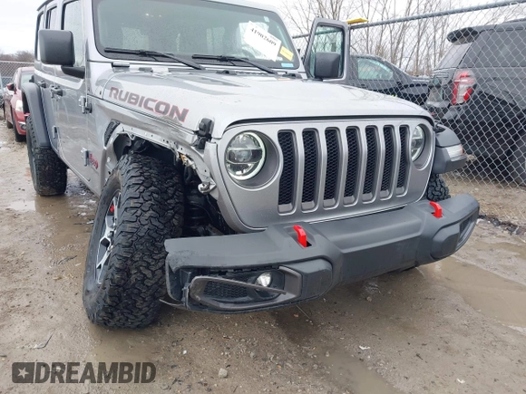 2021 Jeep Wrangler Unlimited Rubicon with VIN 1C4JJXFM6MW543912, listed as a IAAI auction lot 41902609 with 23,224 mi miles. Bid and sale history available at carsss.com. Image 6.