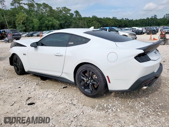 2024 Ford Mustang GT with VIN 1FA6P8CF6R5428391, listed as a Copart auction lot 58642115 with 14,806 mi miles and Salvage title. Bid and sale history available at DreamBid. Image 2.