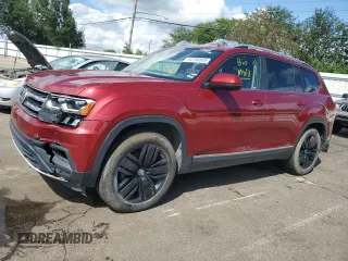 2018 Volkswagen Atlas SEL with VIN 1V2ER2CA7JC510923, listed as a Copart auction lot 64784805 with 120,392 mi miles and Clean title. Bid and sale history available at DreamBid. Image 1.