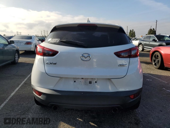 2018 Mazda CX-3 Touring with VIN JM1DKDC77J0318422, listed as a Copart auction lot 44514825 with 54,846 mi miles and Salvage Title. Bid and sale history available at carsss.com. Image 6.