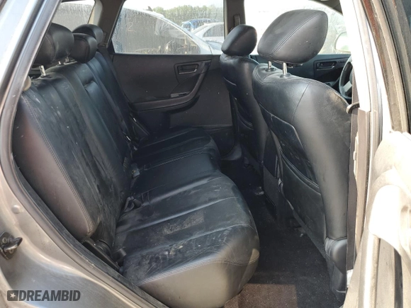2005 Nissan Murano SL with VIN JN8AZ08T35W331589, listed as a Copart auction lot 65800264 with 193,713 mi miles and Salvage Title. Bid and sale history available at carsss.com. Image 11.