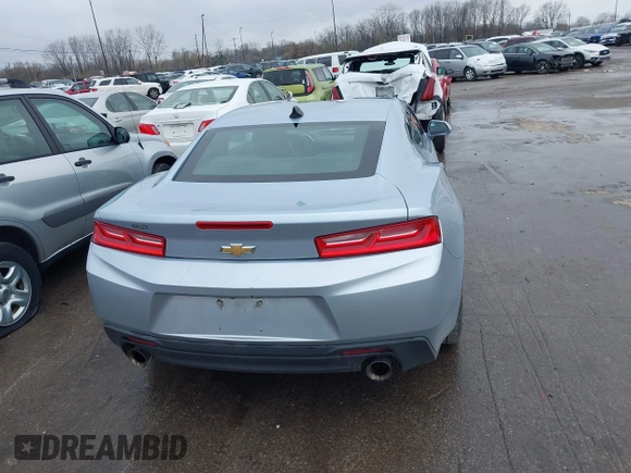 2017 Chevrolet Camaro 1LT with VIN 1G1FB1RS8H0155074, listed as a IAAI auction lot 41977532 with 104,210 mi miles. Bid and sale history available at carsss.com. Image 16.