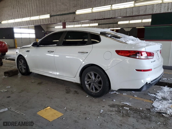 2020 Kia Optima LX with VIN 5XXGT4L39LG419227, listed as a Copart auction lot 45553685 with 103,730 mi miles and Salvage Title. Bid and sale history available at carsss.com. Image 2.