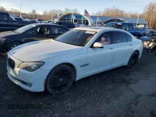2010 BMW 7 Series 750Li xDrive with VIN WBAKC8C53AC430107, listed as a Copart auction lot 42102425 with 142,647 mi miles and Salvage Title. Bid and sale history available at DreamBid. Image 1.