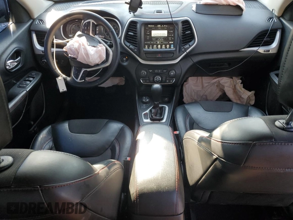 2017 Jeep Cherokee Trailhawk with VIN 1C4PJMBS0HW517406, listed as a Copart auction lot 61254315 with 99,284 mi miles and Clean title. Bid and sale history available at DreamBid. Image 8.