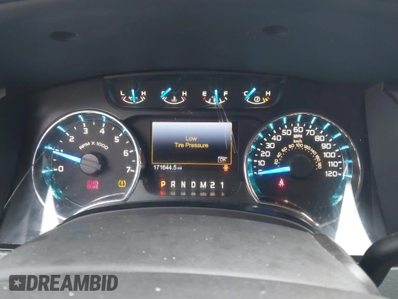 2013 Ford F-150 XL with VIN 1FTFW1ET5DFE08014, listed as a IAAI auction lot 41690487 with 171,644 mi miles. Bid and sale history available at carsss.com. Image 7.