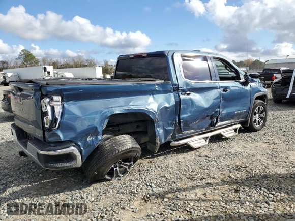 2024 GMC Sierra 1500 with VIN 1GTPHBEK0RZ161521, listed as a Copart auction lot 85525754 with 18,382 mi miles and Salvage Title. Bid and sale history available at DreamBid. Image 3.