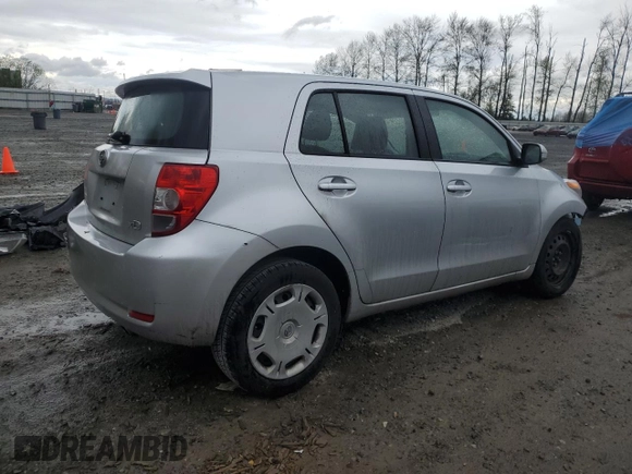2011 Scion xD with VIN JTKKU4B44B1014235, listed as a Copart auction lot 52817715 with 96,941 mi miles and Salvage Title. Bid and sale history available at carsss.com. Image 3.