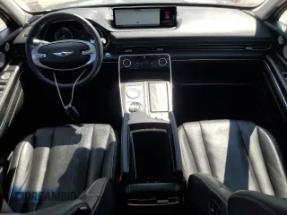 2021 Genesis GV80 with VIN KMUHBDSB0MU036821, listed as a Copart auction lot 56525235 with 56,578 mi miles and Salvage title. Bid and sale history available at DreamBid. Image 8.