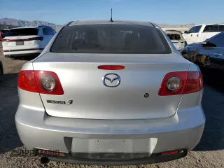2004 Mazda 3 i with VIN JM1BK12F141168532, listed as a Copart auction lot 43964885 with 266,411 mi miles and Salvage Title. Bid and sale history available at DreamBid. Image 6.