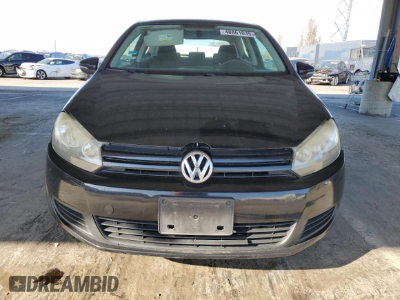 2010 Volkswagen Golf with VIN WVWBB7AJ1AW219213, listed as a Copart auction lot 48861035 with 189,745 mi miles and Clean Title. Bid and sale history available at carsss.com. Image 5.