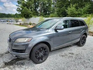 2014 Audi Q7 Premium Plus with VIN WA1LMAFE2ED016382, listed as a Copart auction lot 62724155 with 122,690 mi miles and Clean title. Bid and sale history available at DreamBid. Image 1.