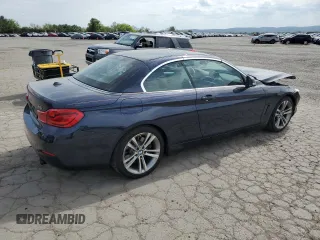 2018 BMW 4 Series 440i z VIN WBA4Z5C57JEE16756, wystawiony jako Copart lot #54753625 z przebiegiem 43 866 mil mil oraz Szkoda całkowita • Salvage title. Historia ofert i sprzedaży dostępna na DreamBid. Obrazek 3.