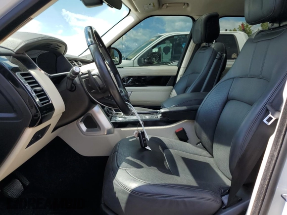 2018 Land Rover Range Rover HSE with VIN SALGS2RK0JA512337, listed as a Copart auction lot 65548704 with 64,384 mi miles and Salvage title. Bid and sale history available at DreamBid. Image 7.