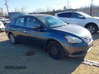 2014 Nissan Sentra S with VIN 3N1AB7AP1EY319362, listed as a IAAI auction lot 41717144 with 217,359 mi miles. Bid and sale history available at carsss.com. Image 1.