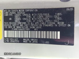 2006 Lexus RX 400h с VIN JTJHW31U660027889, выставлен на аукционе IAAI как лот 42652907 с пробегом 148 245 миль миль и . История ставок и продаж доступна на DreamBid. Изображение 9.