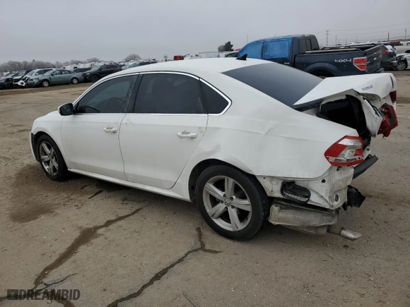 2014 Volkswagen Passat SE with VIN 1VWBP7A31EC011873, listed as a Copart auction lot 83837314 with 147,892 mi miles and Salvage Title. Bid and sale history available at carsss.com. Image 2.
