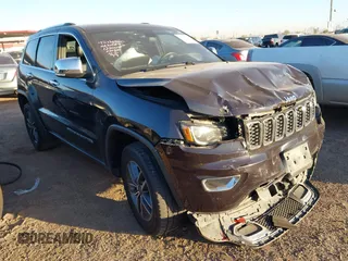 2019 Jeep Grand Cherokee Limited z VIN 1C4RJEBG6KC584109, wystawiony jako IAAI lot #41503454 z przebiegiem 52 318 mil mil oraz . Historia ofert i sprzedaży dostępna na DreamBid. Obrazek 1.