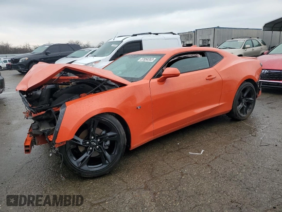 2020 Chevrolet Camaro 1LT with VIN 1G1FB1RSXL0144912, listed as a Copart auction lot 37850353 with 51,272 mi miles. Bid and sale history available at carsss.com. Image 1.