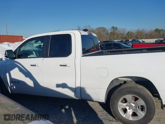 2020 Ram 1500 Big Horn with VIN 1C6RREBT8LN277897, listed as a IAAI auction lot 41351006 with 50,155 mi miles. Bid and sale history available at carsss.com. Image 14.