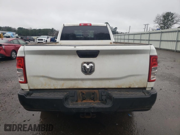2022 Ram 2500 Tradesman with VIN 3C6UR4HJ7NG280196, listed as a Copart auction lot 44781765 with 50,921 mi miles and Salvage title. Bid and sale history available at DreamBid. Image 6.