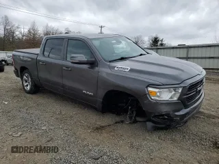 2020 Ram 1500 Big Horn with VIN 1C6SRFFT3LN213316, listed as a Copart auction lot 47585385 with 68,389 mi miles and Salvage Title. Bid and sale history available at carsss.com. Image 4.