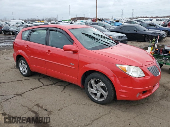 2005 Pontiac Vibe with VIN 5Y2SL63815Z446665, listed as a Copart auction lot 80417654 with 226,984 mi miles and Clean Title. Bid and sale history available at carsss.com. Image 4.