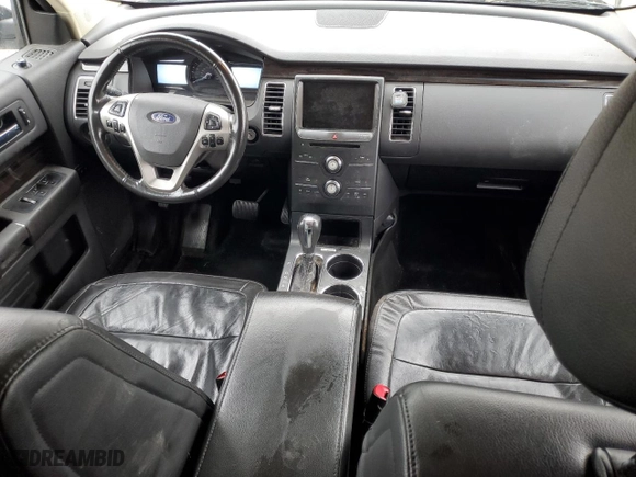 2013 Ford Flex SEL with VIN 2FMGK5C81DBD34206, listed as a Copart auction lot 88704395 with 154,481 mi miles and Salvage Title. Bid and sale history available at carsss.com. Image 8.