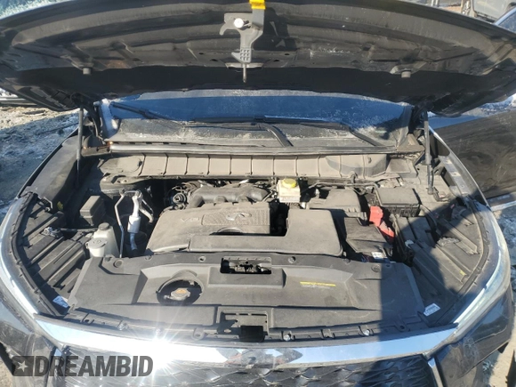 2022 Infiniti QX60 Sensory with VIN 5N1DL1GS6NC339921, listed as a Copart auction lot 88703725 with 23,571 mi miles and Salvage title. Bid and sale history available at DreamBid. Image 12.