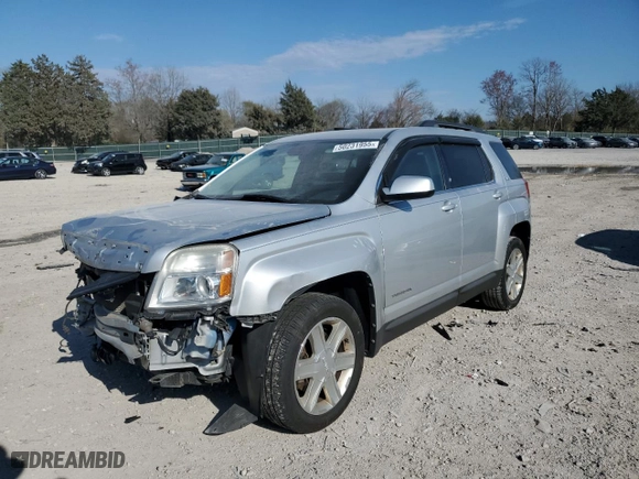 2012 GMC Terrain SLE-2 with VIN 2GKFLTE56C6252763, listed as a Copart auction lot 50231955 with 187,466 mi miles and Salvage Title. Bid and sale history available at carsss.com. Image 1.