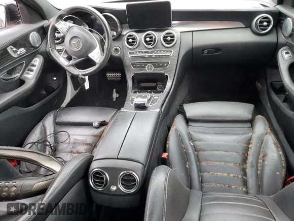 2017 Mercedes-Benz C 43 AMG с VIN 55SWF6EB8HU180541, выставлен на аукционе Copart как лот 48085255 с пробегом Не указан миль и Списание • Salvage title. История ставок и продаж доступна на DreamBid. Изображение 8.
