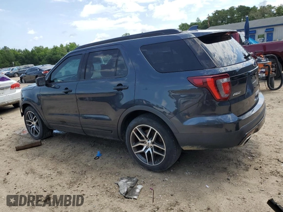 2017 Ford Explorer Sport z VIN 1FM5K8GT7HGC29725, wystawiony jako Copart lot #59944785 z przebiegiem 121 715 mil mil oraz Szkoda całkowita • Salvage title. Historia ofert i sprzedaży dostępna na DreamBid. Obrazek 2.
