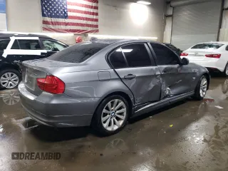 2011 BMW 3 Series 328i xDrive with VIN WBAPK7C53BA818101, listed as a Copart auction lot 45490965 with 134,292 mi miles and Salvage title. Bid and sale history available at DreamBid. Image 3.