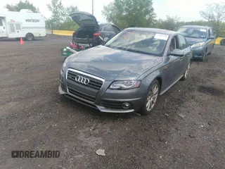 2012 Audi A4 2.0T Premium Plus with VIN WAUFFAFL6CA117707, listed as a IAAI auction lot 39287230 with 122,188 mi miles. Bid and sale history available at carsss.com. Image 2.