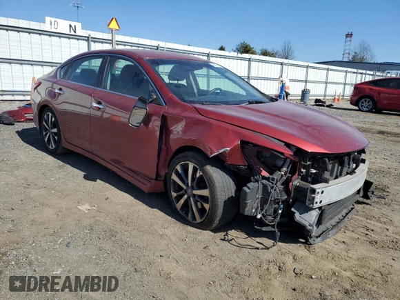 2017 Nissan Altima SR with VIN 1N4AL3AP1HN330422, listed as a Copart auction lot 48601505 with 109,254 mi miles and Salvage Title. Bid and sale history available at DreamBid. Image 4.