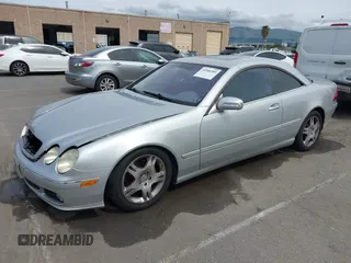 2003 Mercedes-Benz CL 5.0L with VIN WDBPJ75J23A033309, listed as a IAAI auction lot 41980289 with 174,484 mi miles. Bid and sale history available at carsss.com. Image 17.