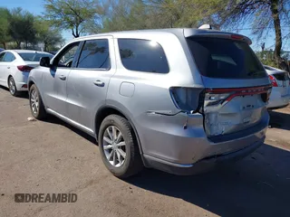 2016 Dodge Durango SXT with VIN 1C4RDHAG7GC502857, listed as a IAAI auction lot 40690221 with 192,620 mi miles and . Bid and sale history available at DreamBid. Image 3.