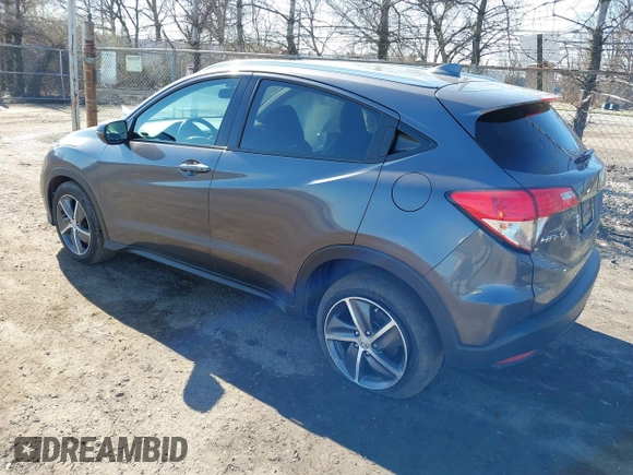 2022 Honda HR-V EX-L with VIN 3CZRU6H78NM731354, listed as a IAAI auction lot 41900197 with 63,729 mi miles. Bid and sale history available at carsss.com. Image 3.