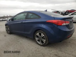 2013 Hyundai Elantra Coupe SE with VIN KMHDH6AE2DU011809, listed as a Copart auction lot 47988945 with 157,813 mi miles and Salvage Title. Bid and sale history available at carsss.com. Image 2.