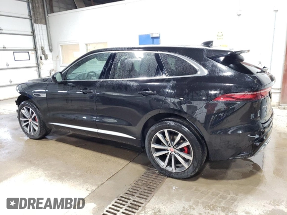 2023 Jaguar F-Pace R-Dynamic S with VIN SADCT2FU7PA704571, listed as a Copart auction lot 55594425 with 31,654 mi miles and Salvage Title. Bid and sale history available at DreamBid. Image 2.