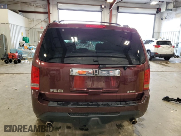 2013 Honda Pilot EX-L z VIN 5FNYF4H54DB037892, wystawiony jako Copart lot #58412945 z przebiegiem Nie podano mil oraz Nie do naprawy • Non repairable. Historia ofert i sprzedaży dostępna na DreamBid. Obrazek 6.