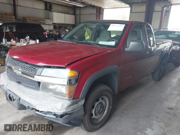2005 Chevrolet Colorado LS Z71 with VIN 1GCDT196958179038, listed as a IAAI auction lot 42572273 with 150,110 mi miles and . Bid and sale history available at DreamBid. Image 2.