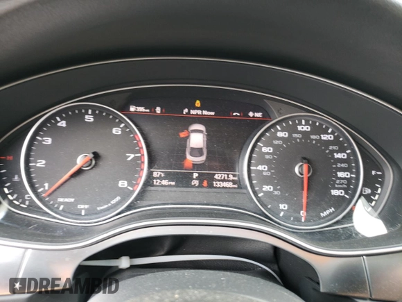 2017 Audi S7 Prestige with VIN WAUW2BFC1HN100914, listed as a Copart auction lot 63792514 with 133,468 mi miles and Salvage Title. Bid and sale history available at carsss.com. Image 9.